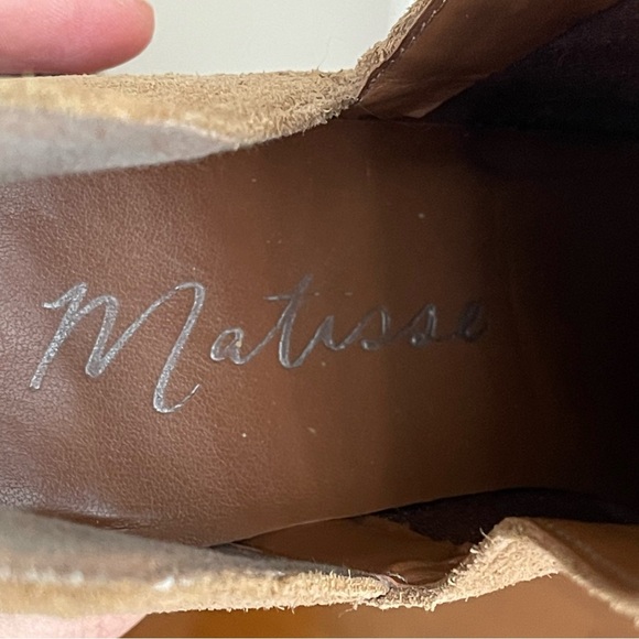 Matisse Toby Leather Ankle Bootie Tan Size 8.5 - Picture 12 of 16
